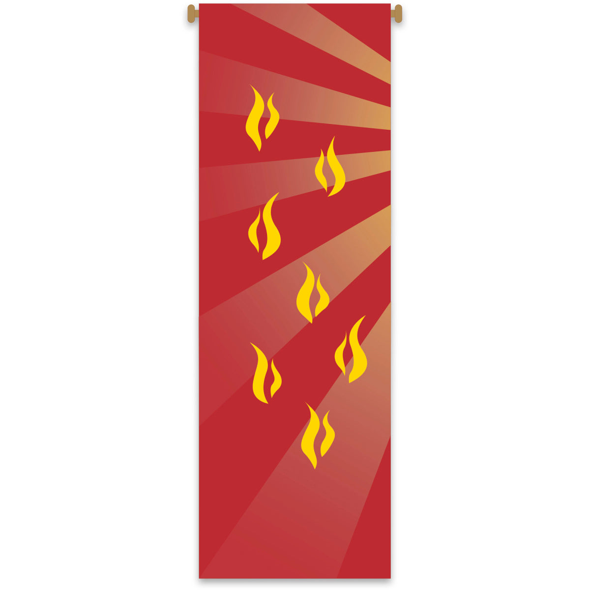 Flames Banner | 3' x 10'