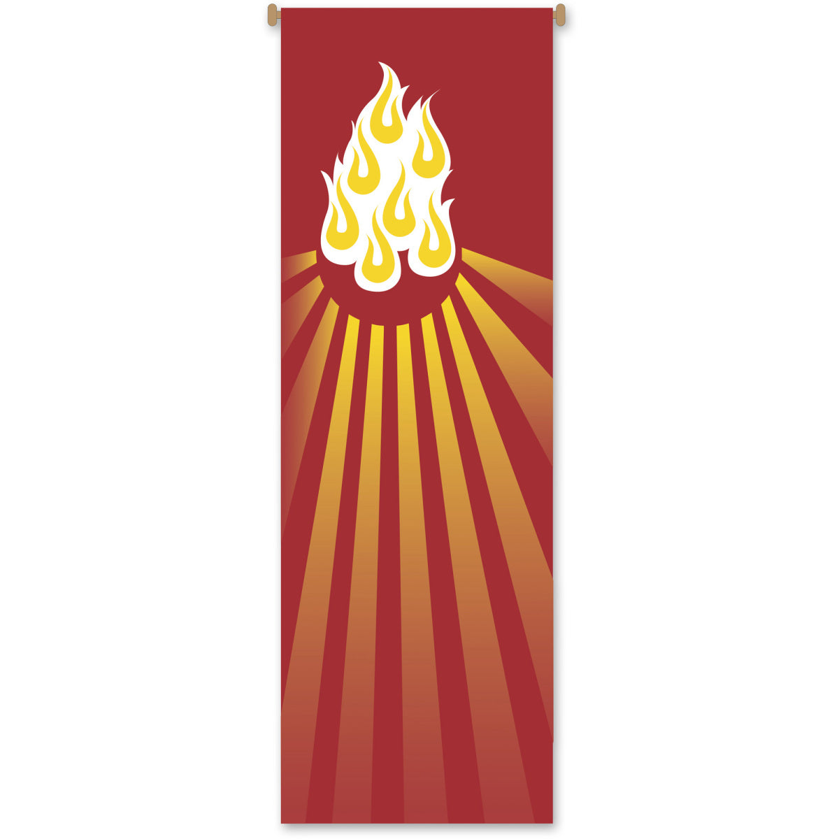 Flames Banner | 3' x 10'