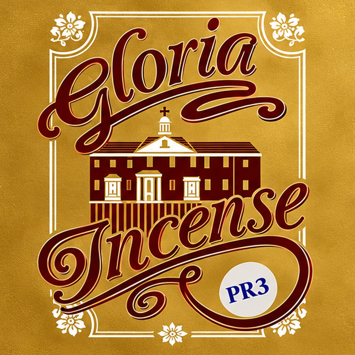 Gloria PR3 Church Incense – Evergreen &amp; Frankincense Resin Blend | 1 lb