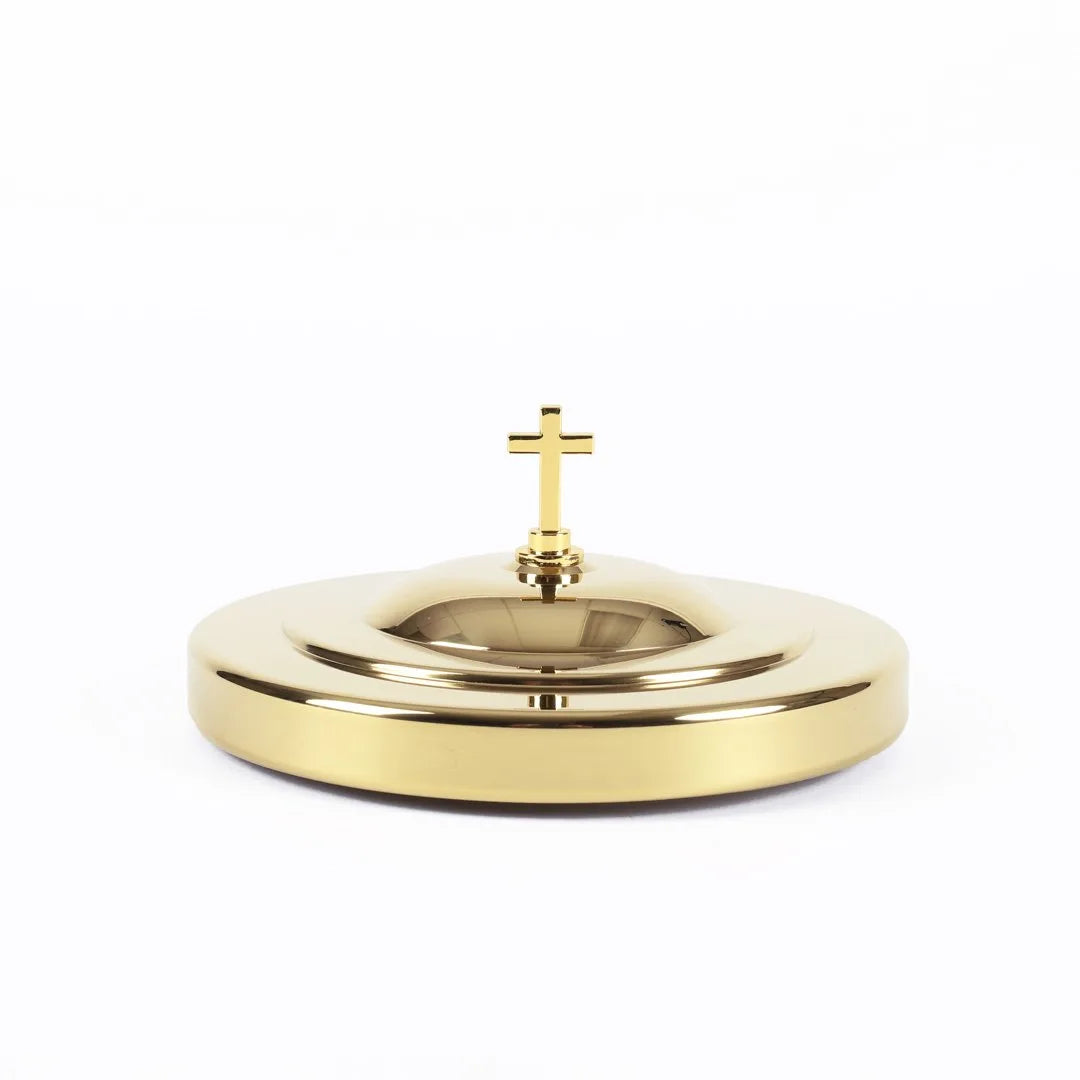 Goldtone Communion Tray Cover