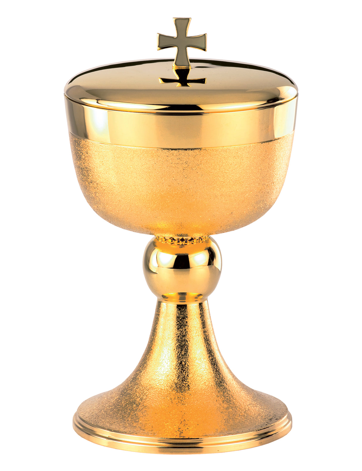 Ciborium | Textured | 7-1/2" tall