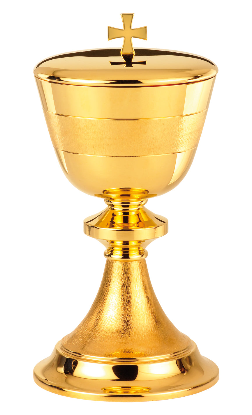 Ciborium | Textured | 8-1/2" tall