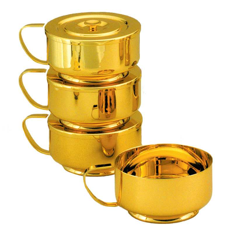 Gold Stacking Ciboria