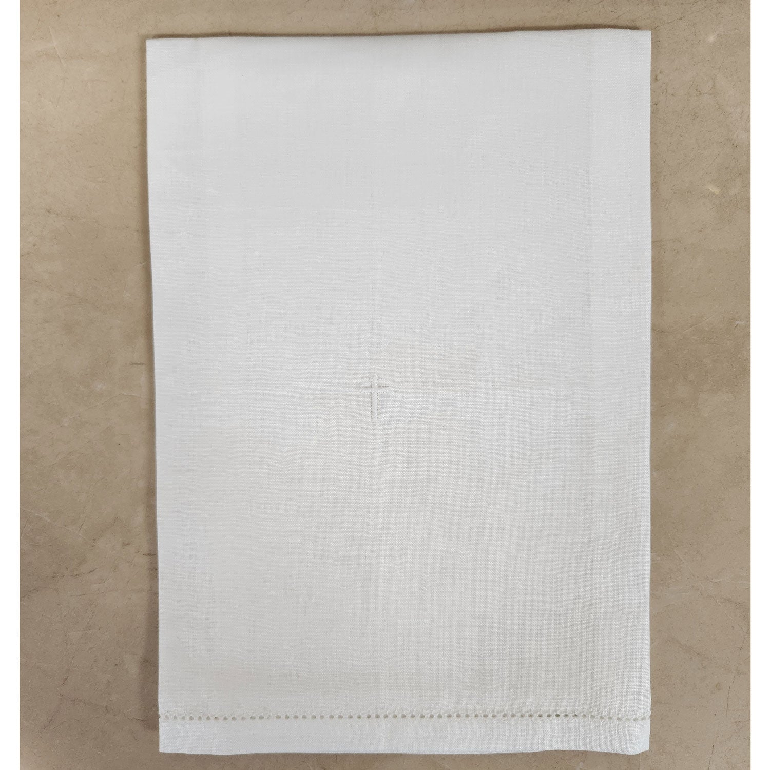 Large Corporal | 20" x 20" | 100% Pure Linen, hemstitched | pack of 3