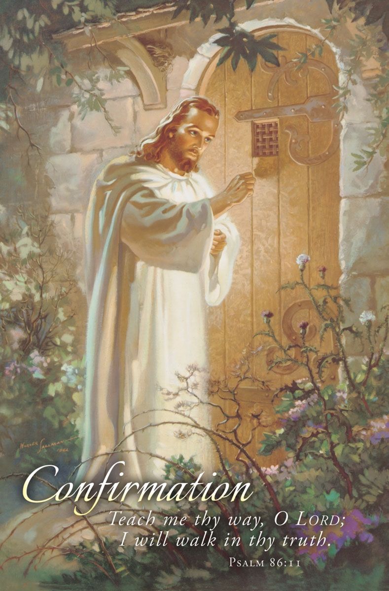 Confirmation Bulletin - Teach Me Thy Way - pkg 100