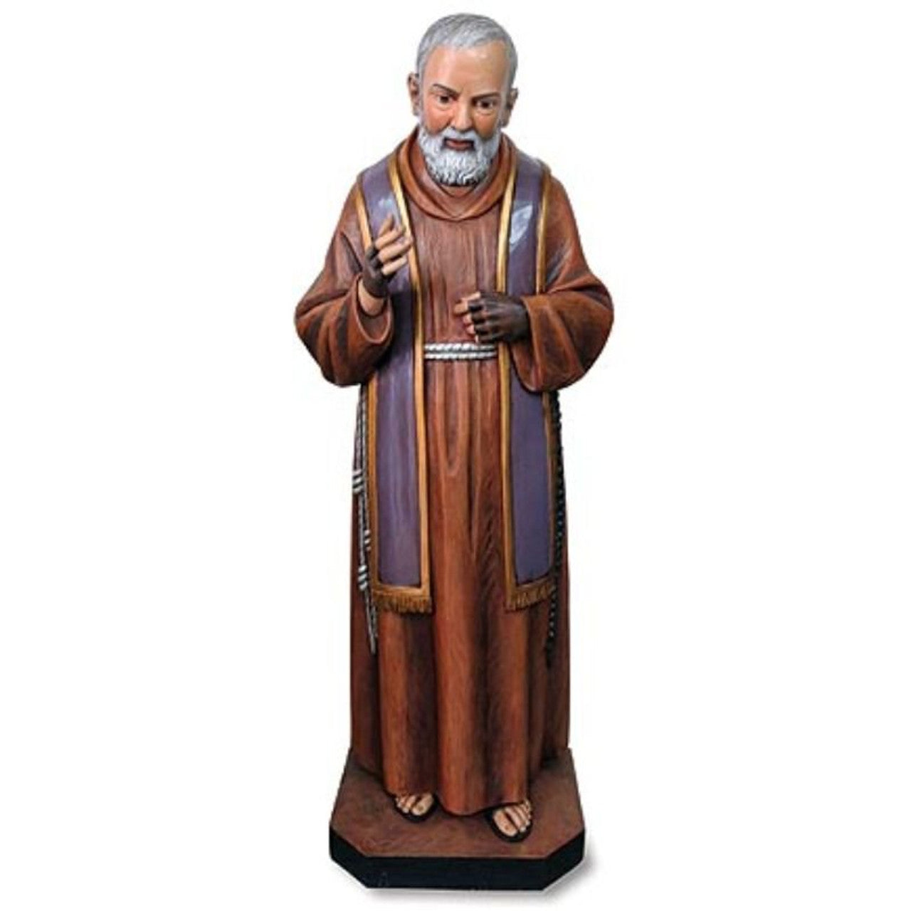 47" St Pio Basilica Statue