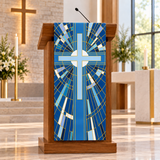 Radiant Cross Lectern Hanging | Slabbinck
