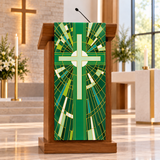 Radiant Cross Lectern Hanging | Slabbinck