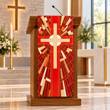 Radiant Cross Lectern Hanging | Slabbinck