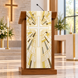 Radiant Cross Lectern Hanging | Slabbinck