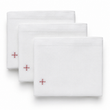 Large Altar Corporal – Linen Cotton Blend, Pack of 3 | 21" x 21"