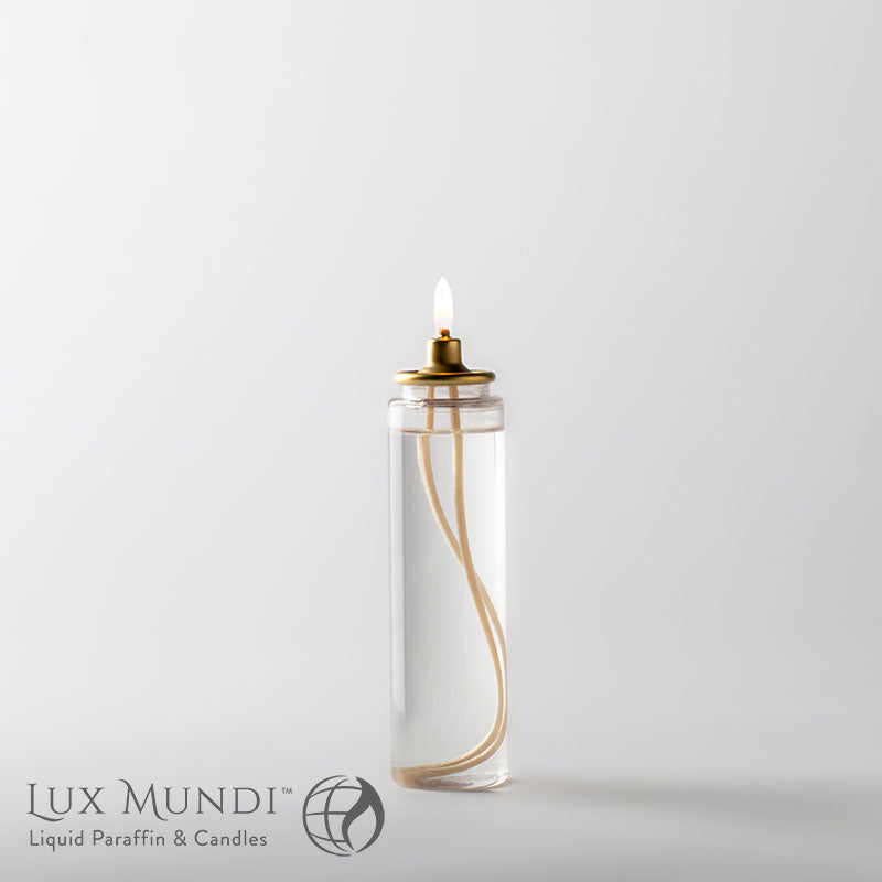 Disposable Oil Burning Candle | 25 Hour | 5-1/4" tall x 1-3/8" diameter