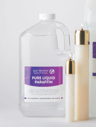 Lux Mundi Pure Liquid Paraffin | 1 Gallon Jug | case of 4