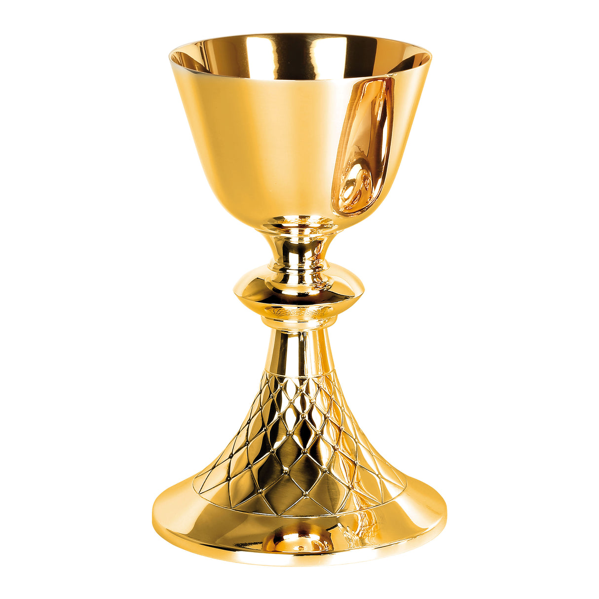 Chalice & Paten - Engraved Net Design | Pope Francis Collection