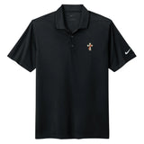 Nike Dri-Fit Polo Shirt with Embroidered Deacon Cross