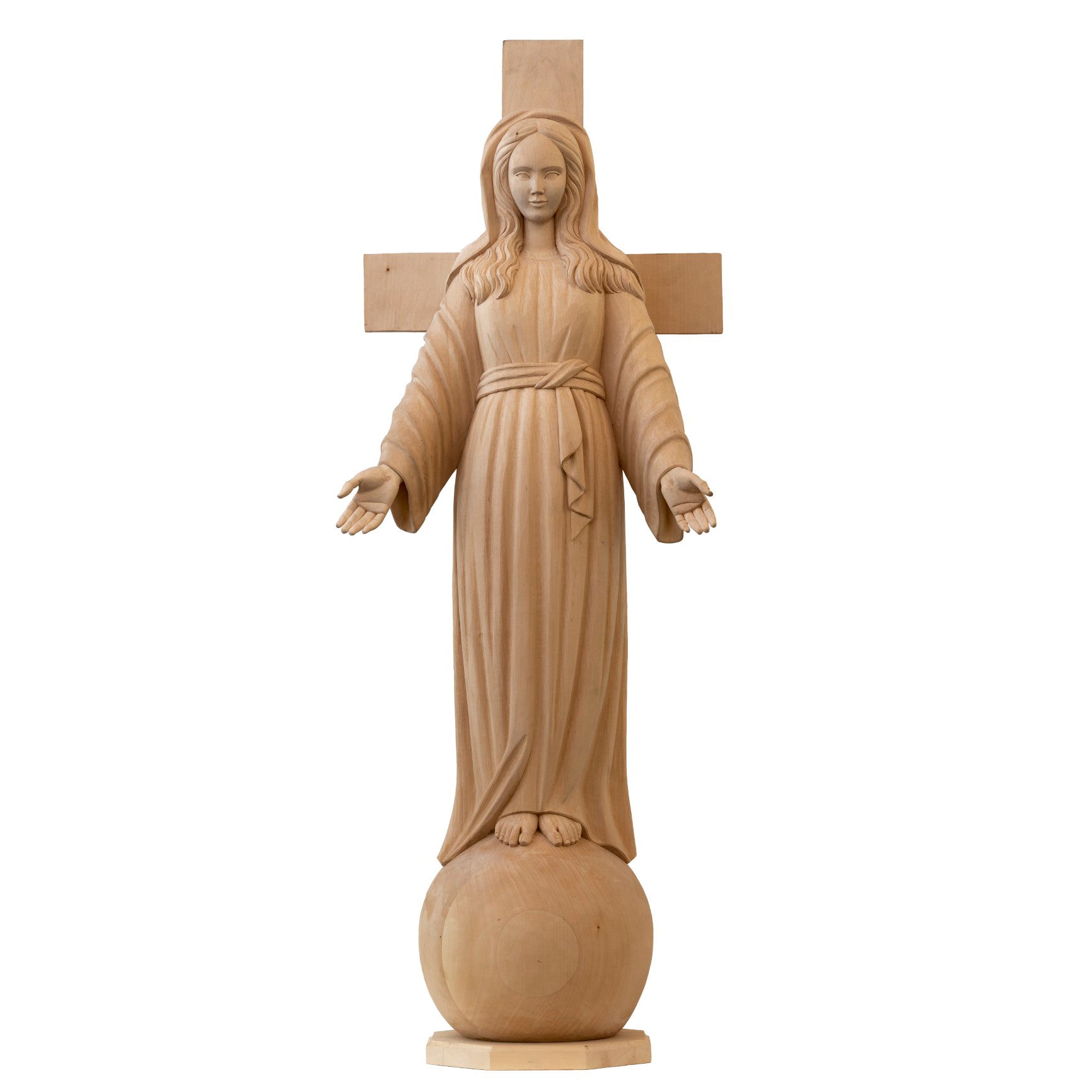 Wood Statue of Our Lady of Akita