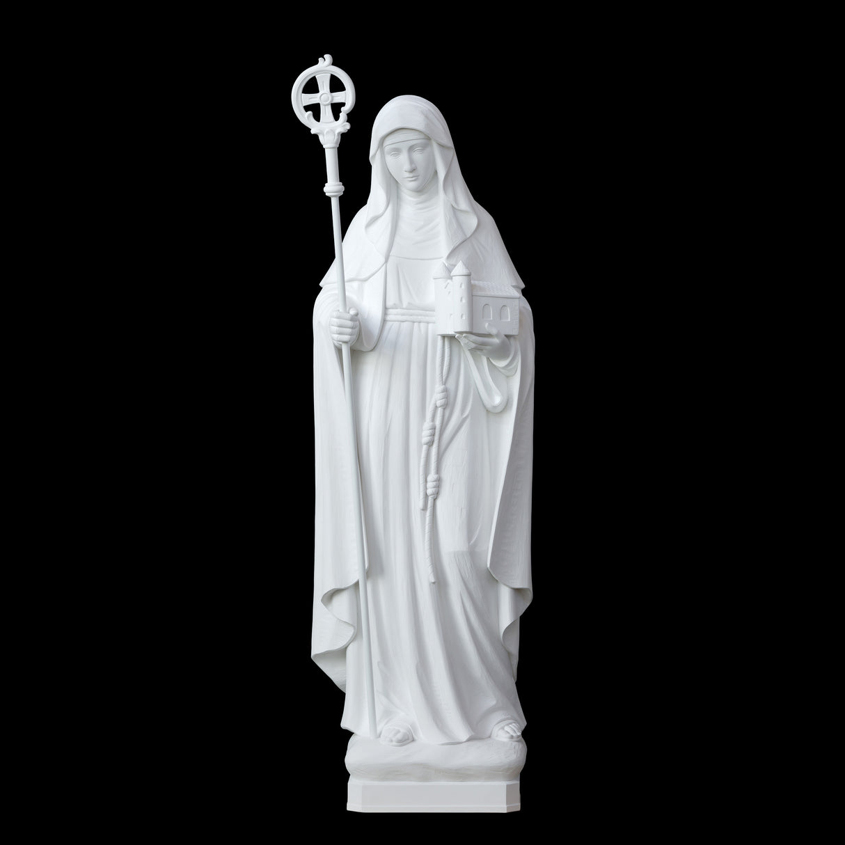 Outdoor Statue of Saint Brigid of Ireland - 60"