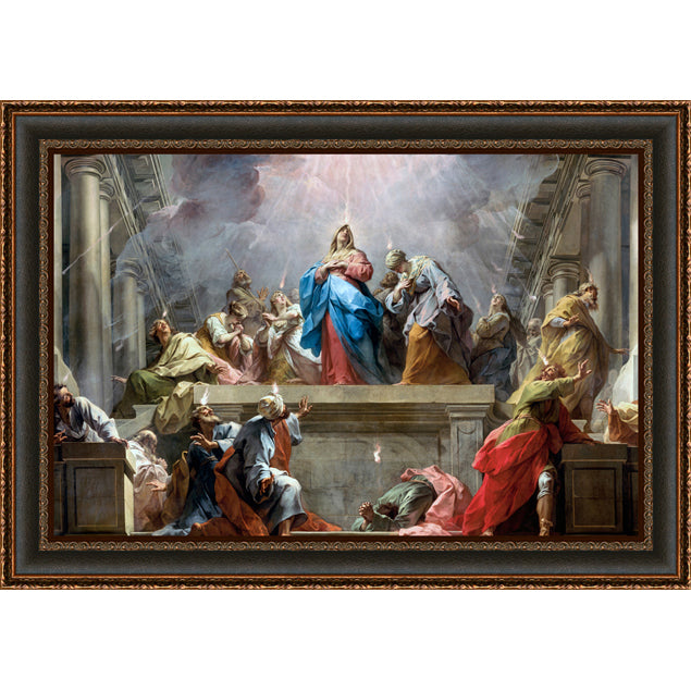Pentecost Framed Art (14" x 21")