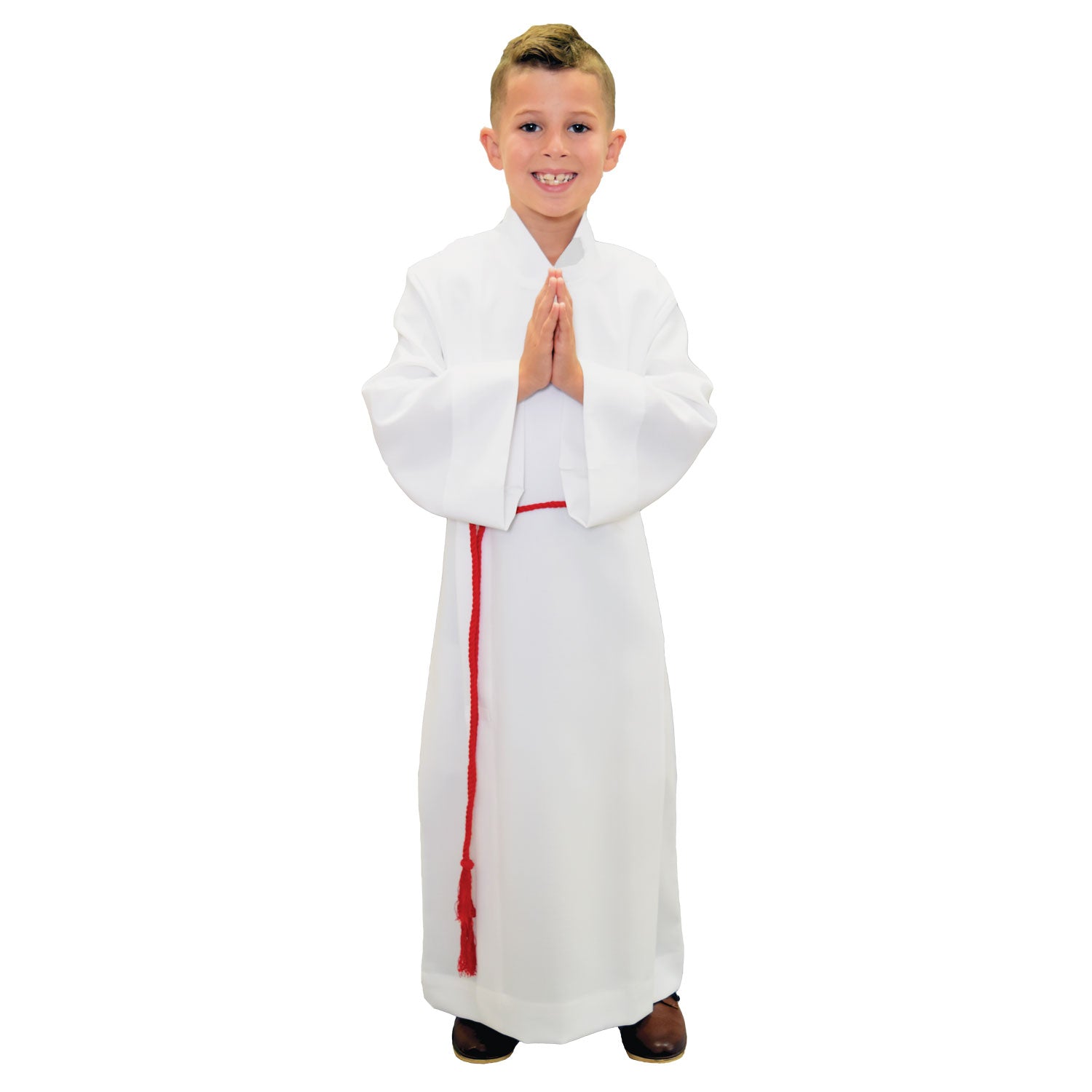 Altar Server Alb | Polyester Linen Weave | 557