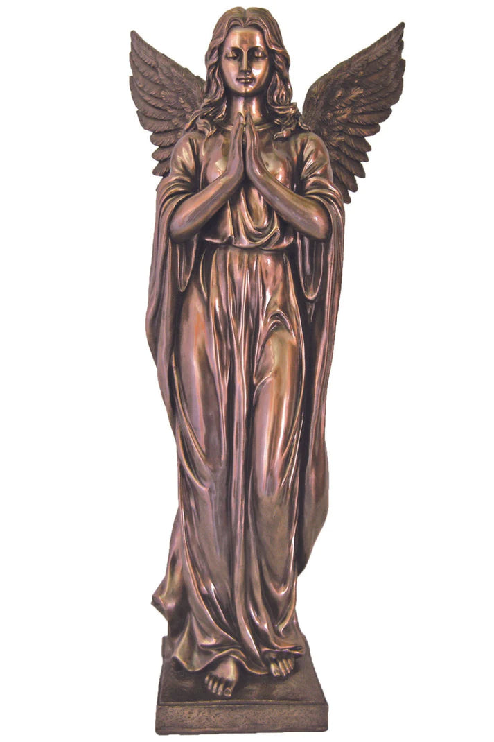 Praying Ange Statue | Cold Cast Bronze | 38 inch