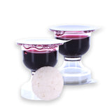 Prefilled Communion Chalice | Whole Wheat Bread and Concord Juice
