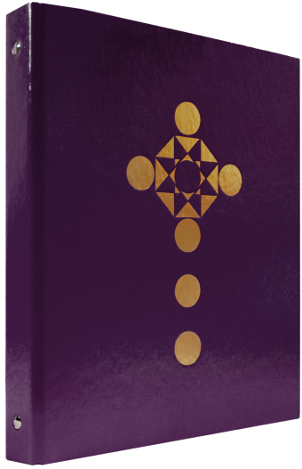 Ceremonial Binder | Cross Motif | Series 4