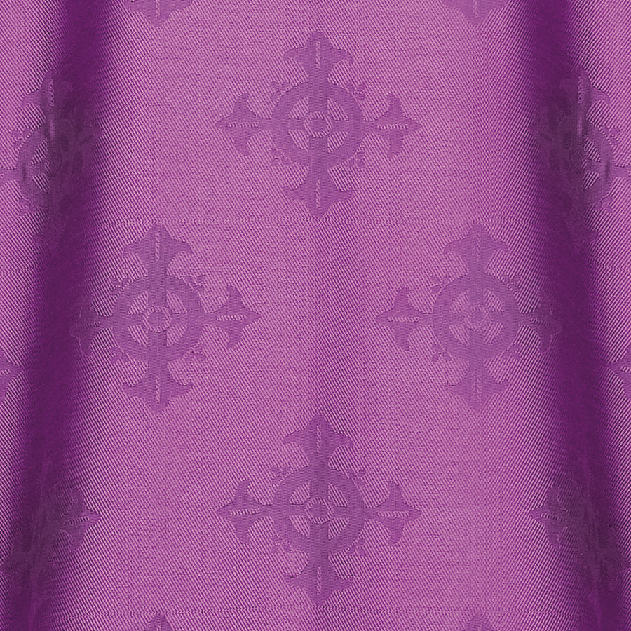 Church Fabric by the Yard | Purple | Adornes