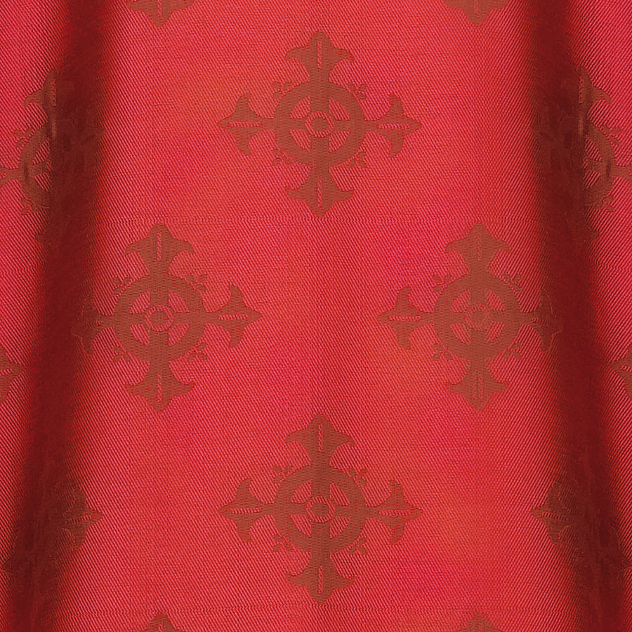 Church Fabric by the Yard | Red | Adornes
