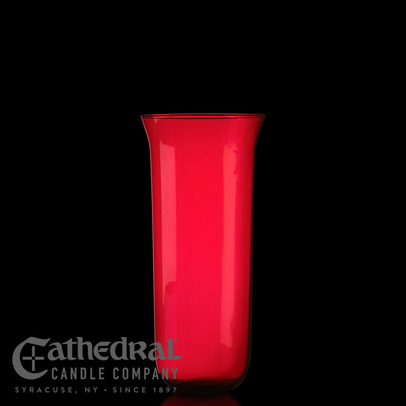 Replacement Glass Sanctuary Globe for 7 & 8 Day Sanctuary Candles | Choose from 8 colors