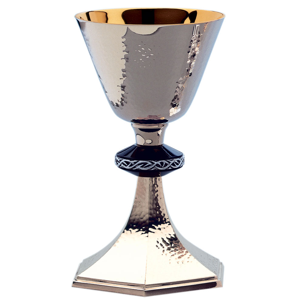 Silver Chalice with Crown of Thorns Node