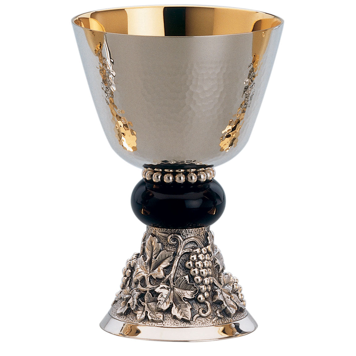Silver Chalice with Grapevine Motif
