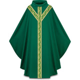 Lightweight Chasuble with Floral Orphrey