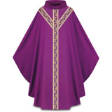 Lightweight Chasuble with Floral Orphrey