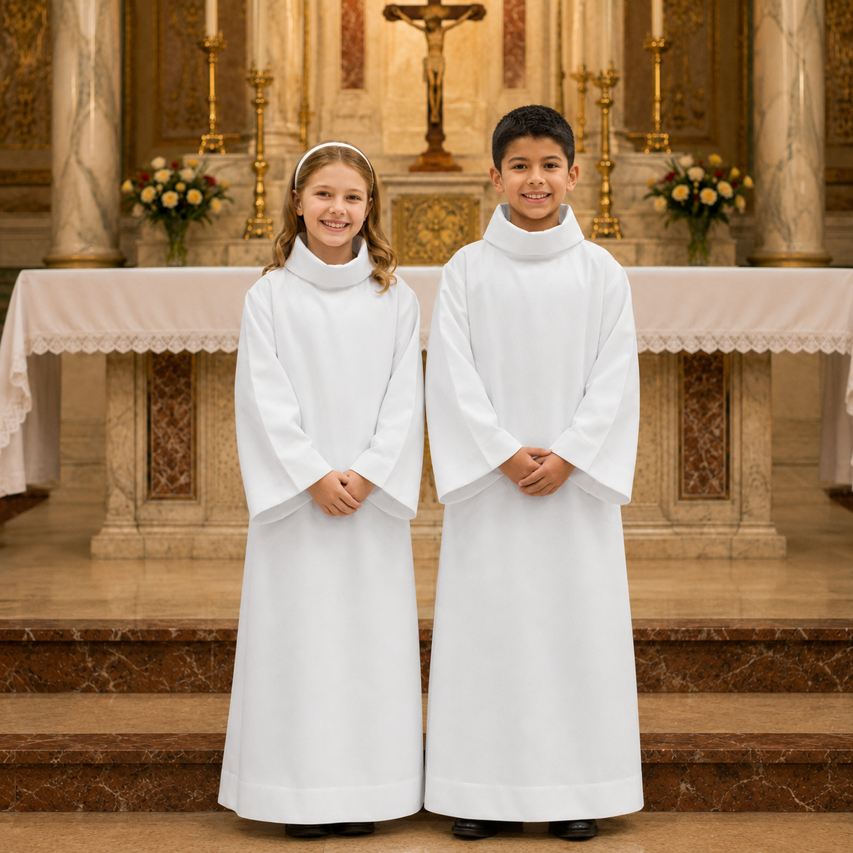 Servers Alb | Easy Care Polyester