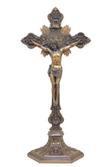 St Benedict Crucifix | Cold Cast Bronze | 24 inch