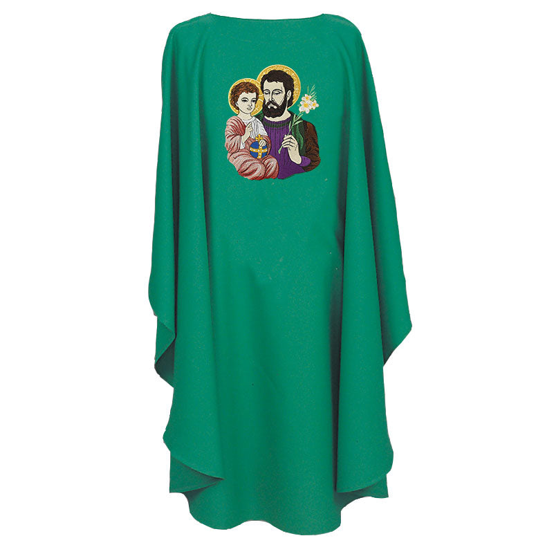 Chasuble with St Joseph Embroidery