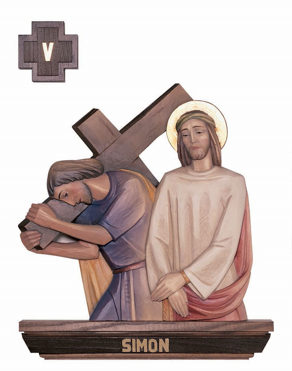 Set of Stations of the Cross - 3 Sizes - Wood & Fiberglass