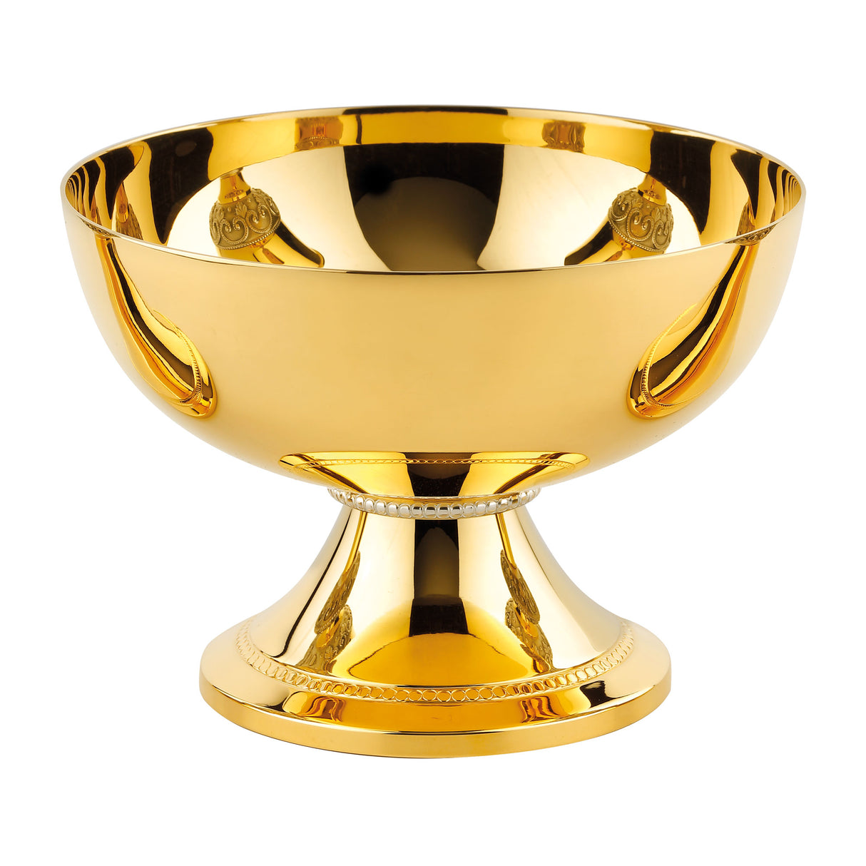 Two Tone Gold Silver Open Ciboria