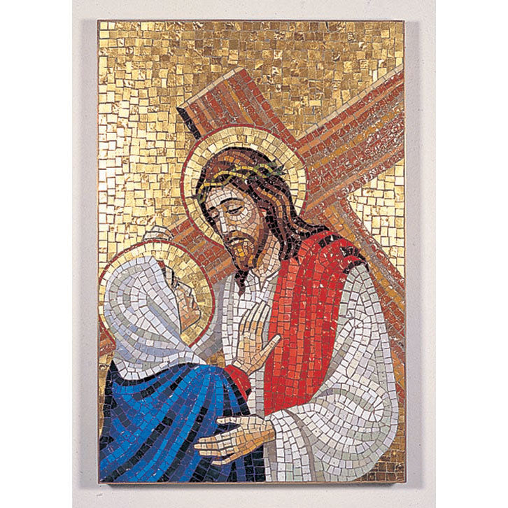 Stations of the Cross | Venetian Mosaic | Set of 14