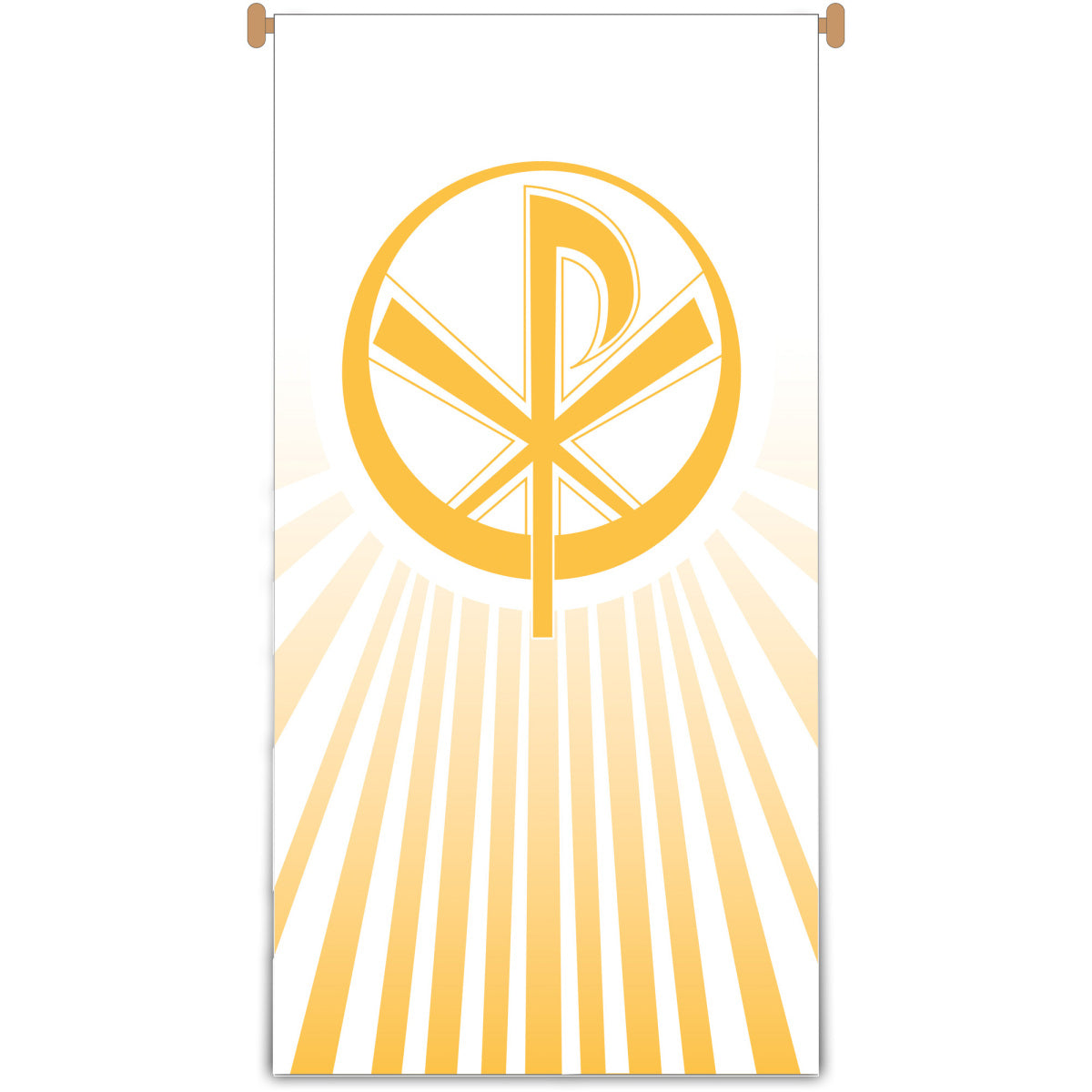 Easter Banner with Chi Rho | 24" x 48"