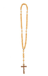 Italian Wood Rosary with Cross