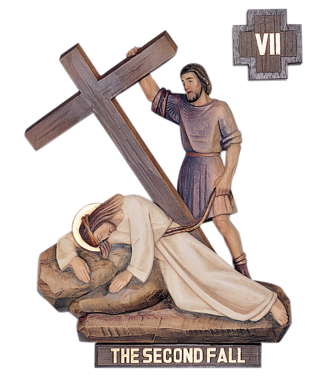 Stations of the Cross | Wood Carved | Demetz
