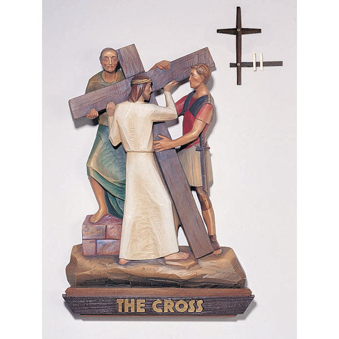 Stations of the Cross | Wood Carved | Demetz