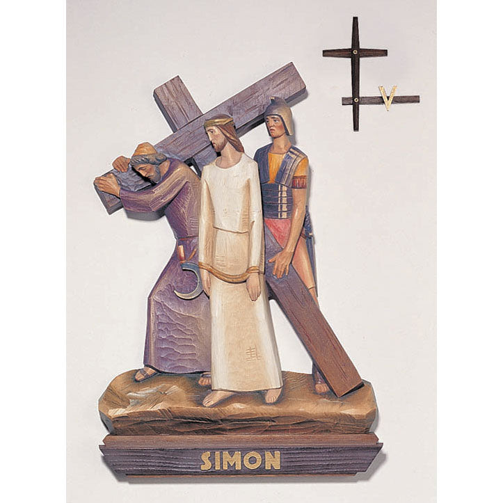 Stations of the Cross | Wood Carved | Demetz