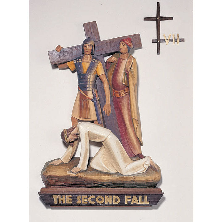 Stations of the Cross | Wood Carved | Demetz