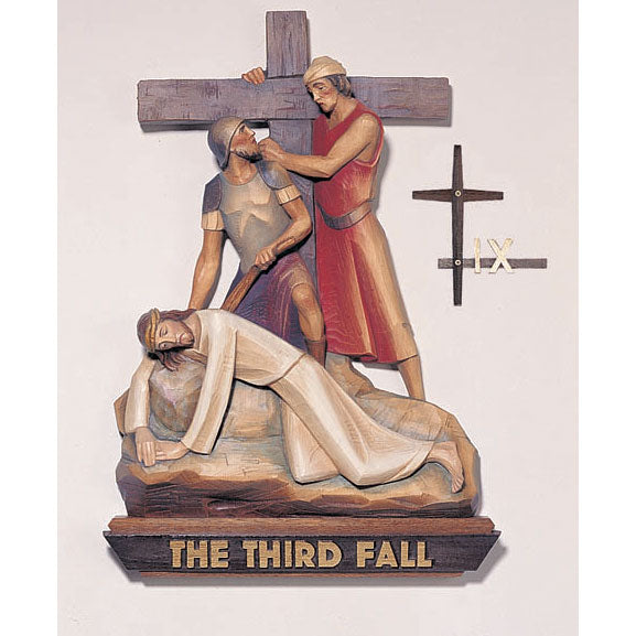 Stations of the Cross | Wood Carved | Demetz