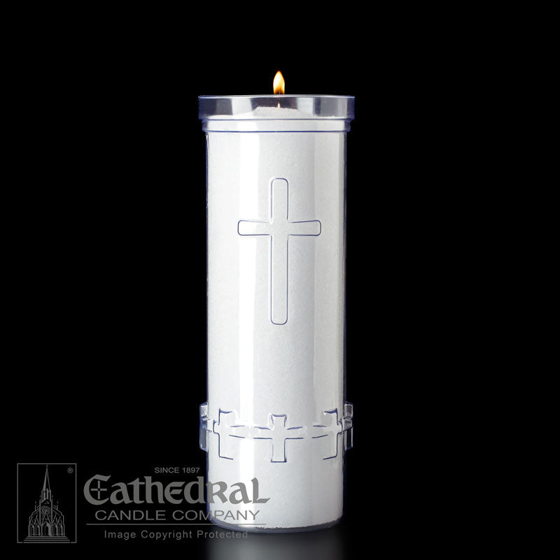 14-Day Sanctuary Candle - SacraLite - Paraffin Wax Blend (9 pcs)