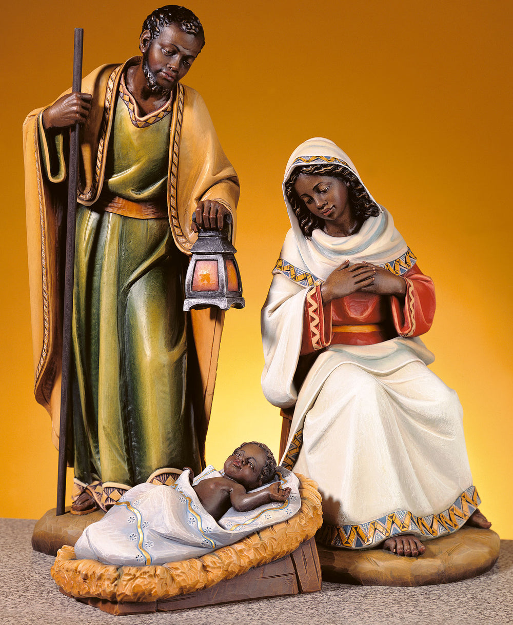 African American Nativity Scene Holy Family