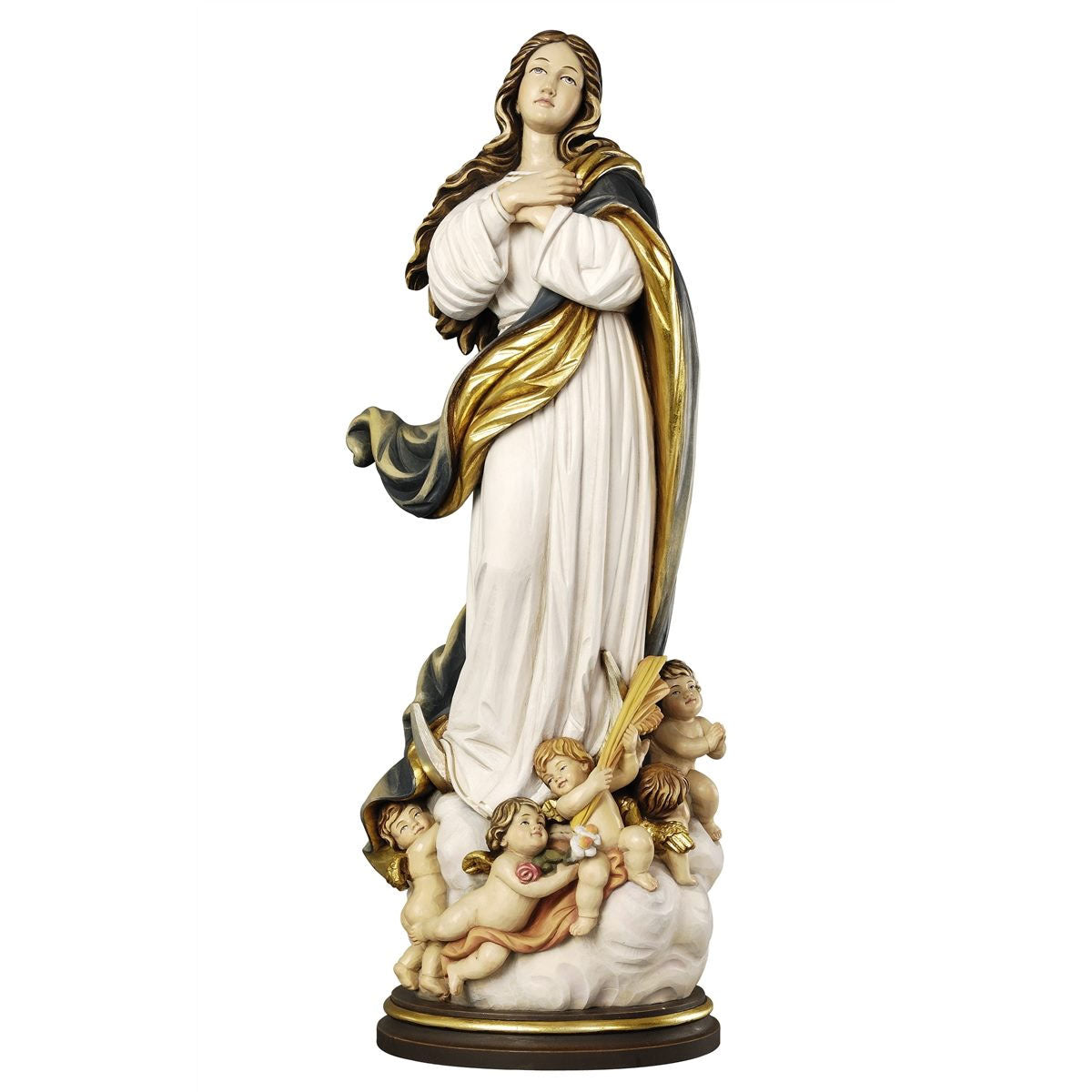 Assumption by Murillo | Wood Statue