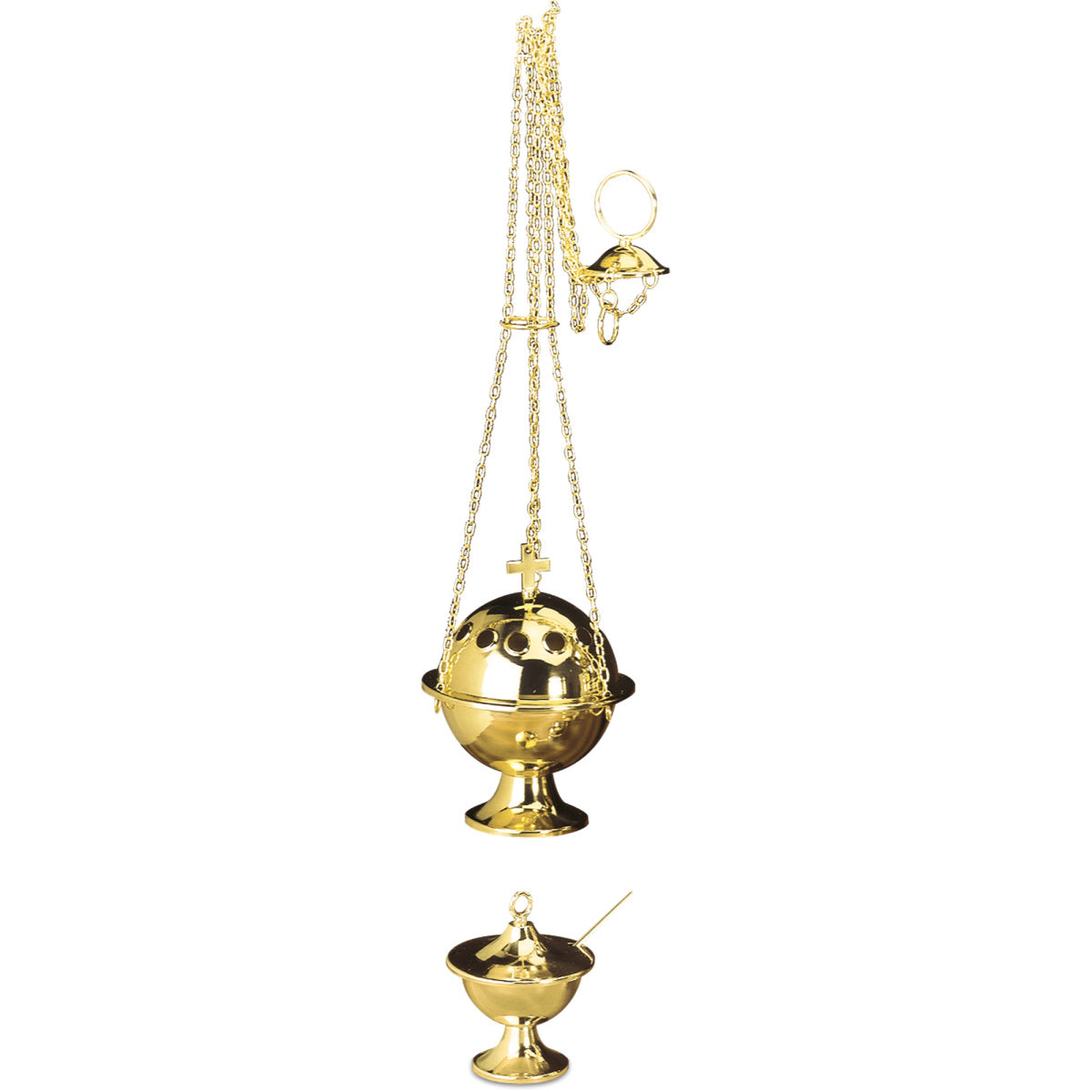 Censer, Boat & Spoon | Brass